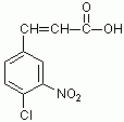 4-氯-3-硝基肉桂酸