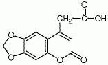 4-羧甲基-6,7-亚甲二氧基香豆素