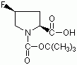 (2S,4S)-N-(叔丁氧基羰基)-顺式-4-氟-L-脯氨酸