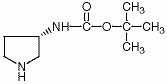 (3S)-(-)-3-叔丁氧酰胺基吡咯烷