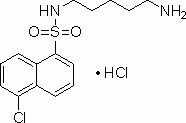 N-(5-Aminopentyl)-5-chloro-1-naphthalenesulfonamide hydrochloride