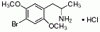 (±)-4-Bromo-2,5-dimethoxyamphetamine hydrochloride