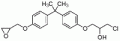 Bisphenol A (3-chloro-2-hydroxypropyl) glycidyl ether