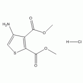 4-氨基噻吩-2,3-二羧酸二甲酯.盐酸盐