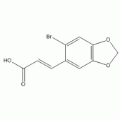 2-溴-4,5-亚甲基二氧肉桂酸