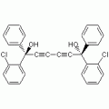(-)-1,6-双(2-氯苯基)-1,6-二苯基-2,4-己二炔-1,6-二醇[旋光拆分]