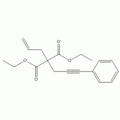 烯丙基-(3-苯基-2-丙炔)基丙二酸二乙酯