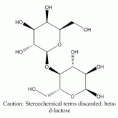 β-D-乳糖, contains ^= ^b and ^=20% ^a