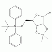 5-O-叔丁基联苯基硅烷-2,3-O-异亚丙基-α,β-D-呋喃核糖