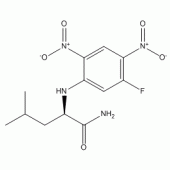 Nα-(2,4-二硝基-5-氟苯基)-D-亮氨酰铵[用于旋光纯度测定的高效液相色谱标记试剂]