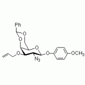 4-Methoxyphenyl 3-O-Allyl-2-azido-4,6-O-benzylidene-2-deoxy-beta-D-galactopyranoside