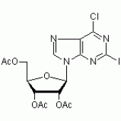 2',3',5'-Tri-O-acetyl-6-chloro-2-iodopurine Riboside