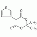 2,2-二甲基-5-(3-噻吩基)-1,3-二氧杂环己烷-4,6-二酮