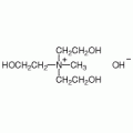 三(2-羟乙基)甲基氢氧化铵(45-50%的水溶液)(含稳定剂甲氧基氢醌)