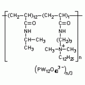 聚[[N-异丙基丙烯酰胺-共-[N-[3-(十二烷基二甲胺)丙基]丙烯酰胺]]磷钨酸盐]