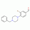 4-(4-Benzyl-1-piperazino)-3-bromo-benzaldehyde