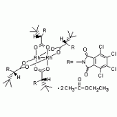 四[N-四氯邻苯二甲酰基-(S)-叔亮氨酸基]二铑双(乙酸乙酯)加合物