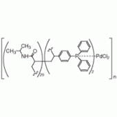 聚[N-异丙基丙烯酰胺-共-4-(二苯基膦基)苯乙烯]-二氯化钯(Ⅱ)(比率,丙烯酰胺:膦=20:2)