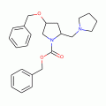 4-Benzyloxy-2-pyrrolidin-1-ylmethyl-pyrrolidine-1-carboxylic acid benzyl ester