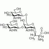 GlcNAcβ(1-3)[GlcNAcβ(1-6)]GalNAc-α-Thr