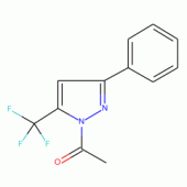 1-Acetyl-5(3)-phenyl-3(5)-trifluoromethylpyrazole
