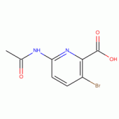 6-乙酰氨基-3-溴-2-甲酸吡啶