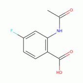 2-ACETAMIDO-4-FLUOROBENZOIC ACID, 97%