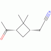 (1S,3S)-3-Acetyl-2,2-dimethylcyclobutaneacetonitrile, mixt. of ca. 90:10 Z/E, 98%