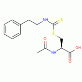 N-Acetyl-S-[N-(2-phenylethyl)thiocarbamoyl]-L-cysteine