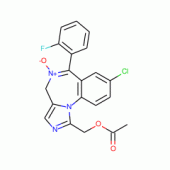 1-Acetoxymethyl-8-chloro-6-(2-fluorophenyl)-4H-imidazo[1,5-a][1,4]benzodiazepine 5-Oxide