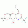 1-O-ALLYL-2-DEOXY-4,6-O-ISOPROPYLIDENE-2 -(TRIFLUOROACETAMIDO)A-D-GLUCOPYRANOSID