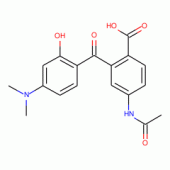 5’-Acetamido-2’-carboxy-4-dimethylamino-2-hydroxybenzophenone