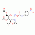O-(2-Acetamido-2-deoxy-3,4,6-tri-o-acetyl-D-glucopyranosylidene)amino N-(4-nitrophenyl)carbamate