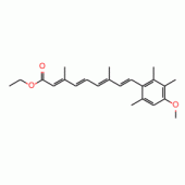 Acitretin Related Compound B (20 mg) (ethyl (all-E)-9-(4-methoxy-2,3,6-trimethylphenyl)-3,7-dimethylnona-2,4,6,8-tetraenoate)