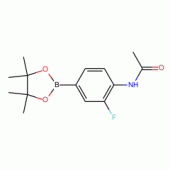 4-Acetamido-3-fluorobenzeneboronic acid, pinacol ester