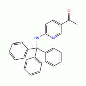 5-Acetyl-2-tritylamino pyridine