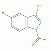 1-Acetyl-5-bromo-3-hydroxy-1H-indole