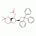 4-O-Acetyl-2,5-anhydro-1,3-O-isopropylidene-6-trityl-D-glucitol