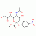 5-Acetamino-4-hydroxy-2-(4-nitro-phenoxy)-6-(1,2,3-trihydroxy-propyl)-tetrahydro-pyran-2-carboxylic Acid Methyl Ester