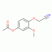 2-(4-Acetoxy-2-methoxyphenoxy)-acetonitrile