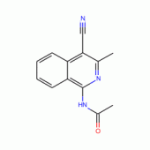 1-Acetamido-4-cyano-3-methylisoquinoline