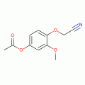 2-(4-Acetoxy-2-methoxyphenoxy)-acetonitrile