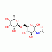 2-Acetamido-2-deoxy-6-O-(α-L-fucopyranosyl)-D-glucopyranose