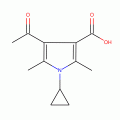 4-Acetyl-1-cyclopropyl-2,5-dimethyl-1H-pyrrole-3-carboxylic acid, 97%