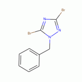 1-Benzyl-3,5-dibromo-1H-1,2,4-triazole, 95%