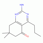 2-Amino-7,8-dihydro-7,7-dimethyl-4-propyl-5(6H)-quinazolinone