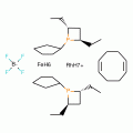 (+)-1,1'-Bis((2R,4R)-2,4-diethylphosphotano)ferrocene(1,5-cyclooctadiene)rhodium(I)tetrafluoroborate,min.98%
