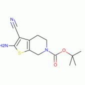 2-Amino-4,5,6,7-tetrahydrothieno[2,3-c]pyridine-3-carbonitrile, N6-BOC protected