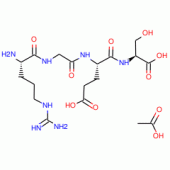 ARG-GLY-GLU-SER ACETATE