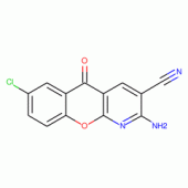 2-AMINO-7-CHLORO-5-OXO-5H-(1)BENZOPYRANO -(2,3-B)PYRIDINE-3-CARBONITRILE, 97%